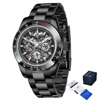 Годинник наручний Pagani Design PD-1777 Black