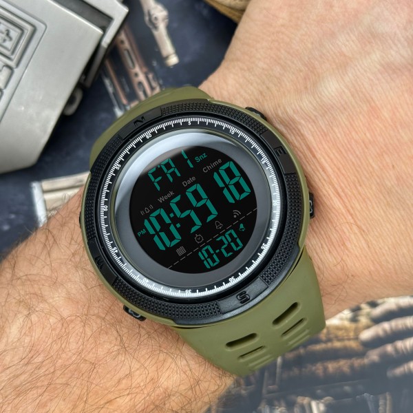 Годинник наручний Skmei 1251AG Military