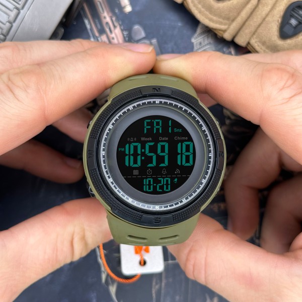 Годинник наручний Skmei 1251AG Military