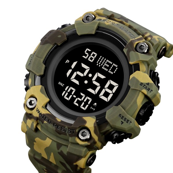 Годинник наручний Skmei 1968CMGN Green Camo