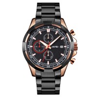 Годинник наручний Skmei 9192RGBK Rose Gold-Black