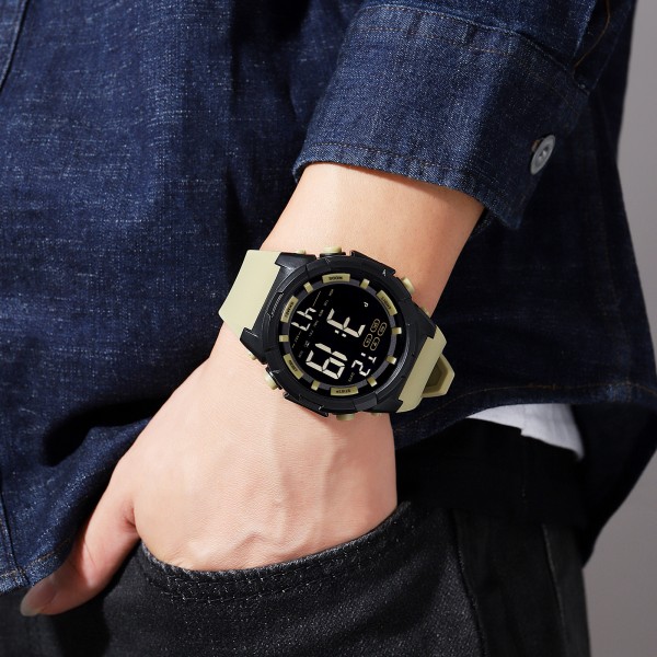 Годинник наручний Skmei 1845YL Black-Yellow