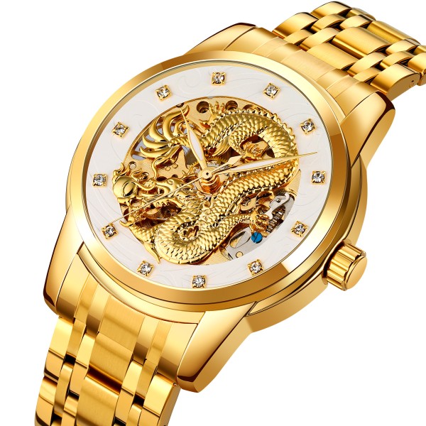 Годинник наручний Skmei 9310GDSI Gold-Silver