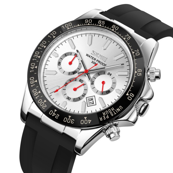 Годинник наручний Skmei 9275SISI Silver-Silver
