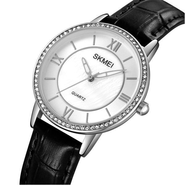 Годинник наручний Skmei 2253SIBK Silver-Black