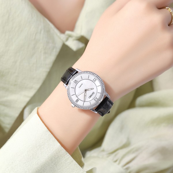 Годинник наручний Skmei 2253SIBK Silver-Black