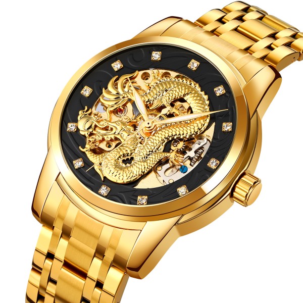 Годинник наручний Skmei 9310GDBK Gold-Black