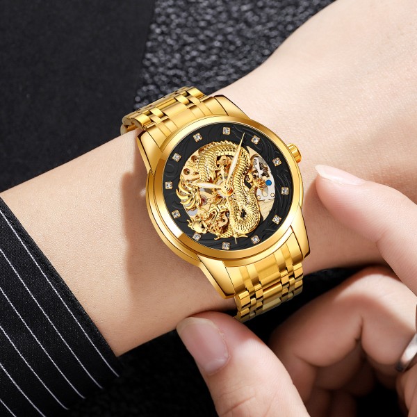 Годинник наручний Skmei 9310GDBK Gold-Black