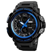 Часы наручные Skmei 1343 Black-Blue