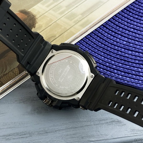 Годинник наручний Skmei 1343 Black-Blue