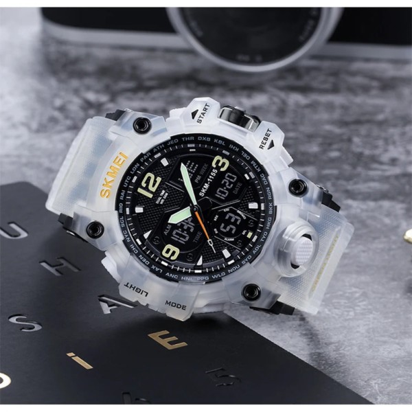 Skmei 1155BWT White-Black