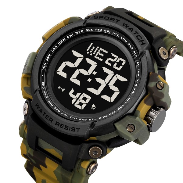 Годинник наручний Skmei 2422CMGN Camo Green
