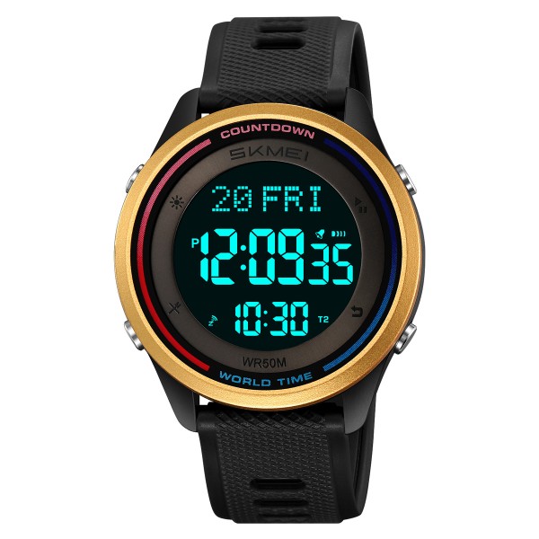 Годинник наручний Skmei 2348BKGD Black-Gold