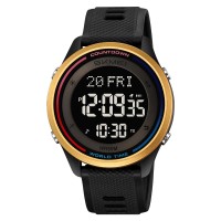 Годинник наручний Skmei 2348BKGD Black-Gold