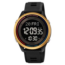 Годинник наручний Skmei 2348BKGD Black-Gold