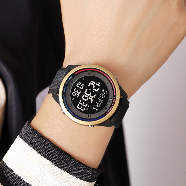 Годинник наручний Skmei 2348BKGD Black-Gold