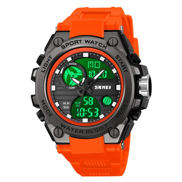 Годинник наручний Skmei 2360BKOG Black-Orange