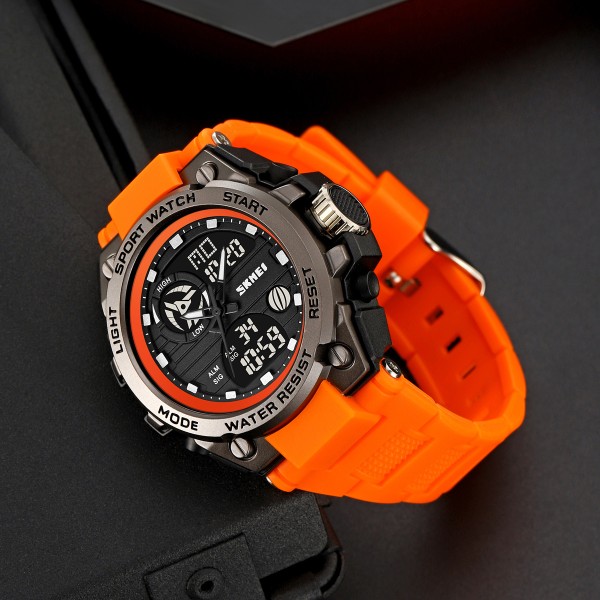Годинник наручний Skmei 2360BKOG Black-Orange