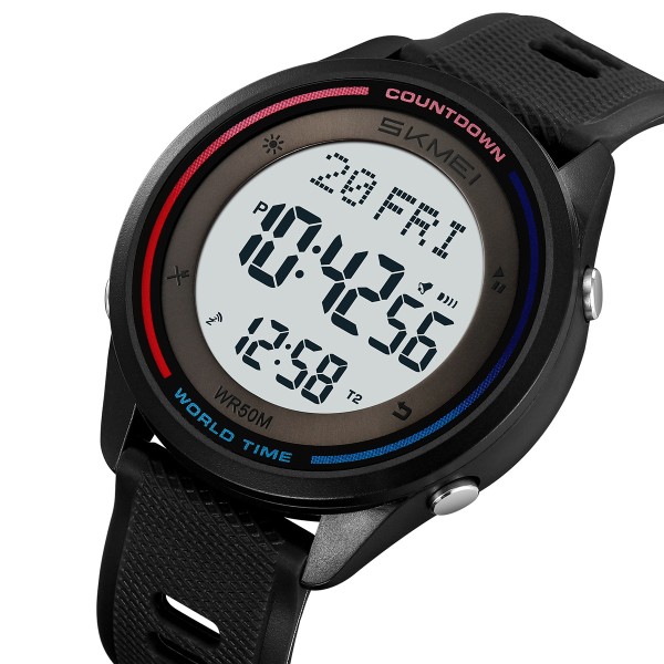 Годинник наручний Skmei 2348BKWT Black-White