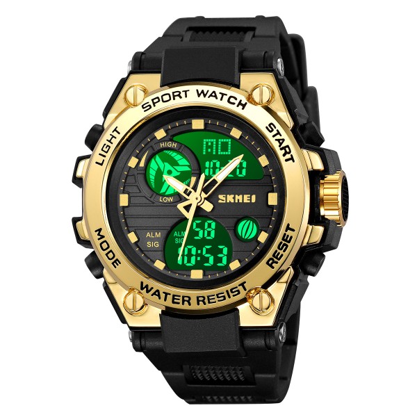 Годинник наручний Skmei 2360BKGD Black-Gold