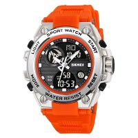 Годинник наручний Skmei 2360WTOG White-Orange
