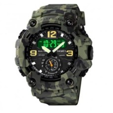 Годинник наручний Skmei 1637CMGN Camo Green.