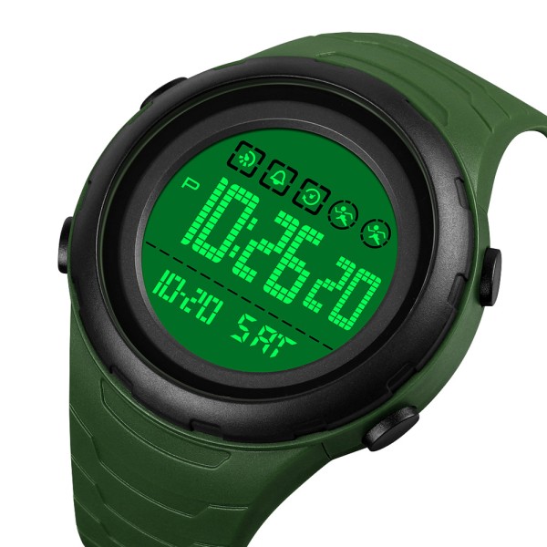Годинник наручний Skmei 1674AGWT Army Green-white