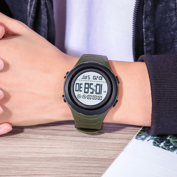 Годинник наручний Skmei 1674AGWT Army Green-white