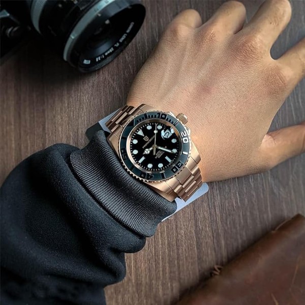 Годинник наручний Pagani Design PD-1651 Gold-Black