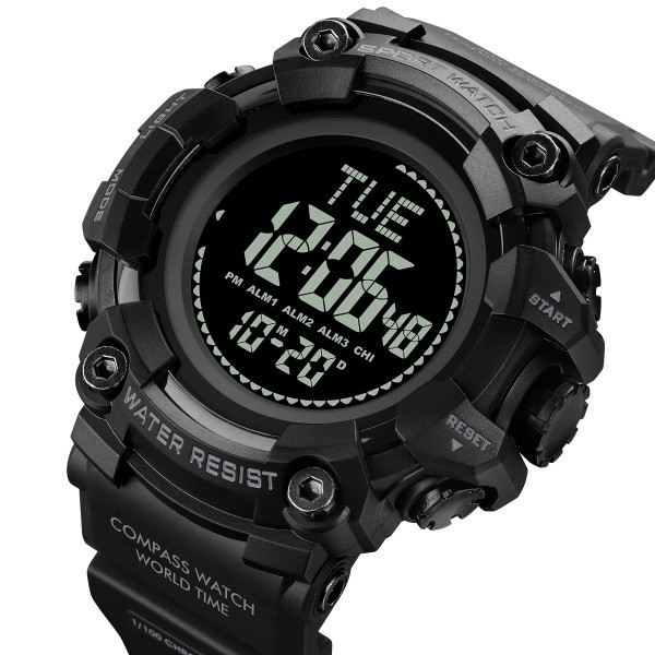 Годинник наручний Skmei 2037BK Black