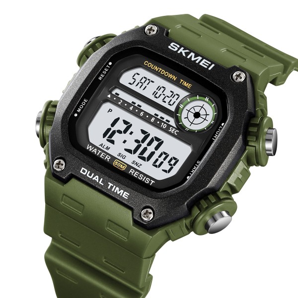Годинник наручний Skmei 2126AG Army Green