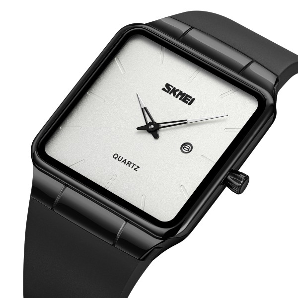 Годинник наручний Skmei 1961BKSI Black-Silver