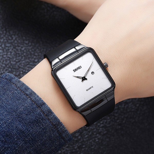 Годинник наручний Skmei 1961BKSI Black-Silver