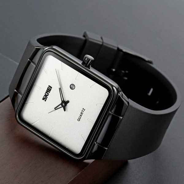 Годинник наручний Skmei 1961BKSI Black-Silver
