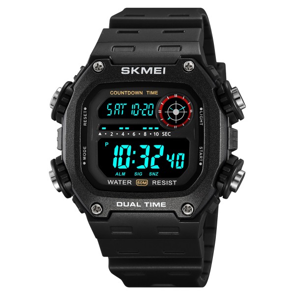Годинник наручний Skmei 2126BKBK Black-Black