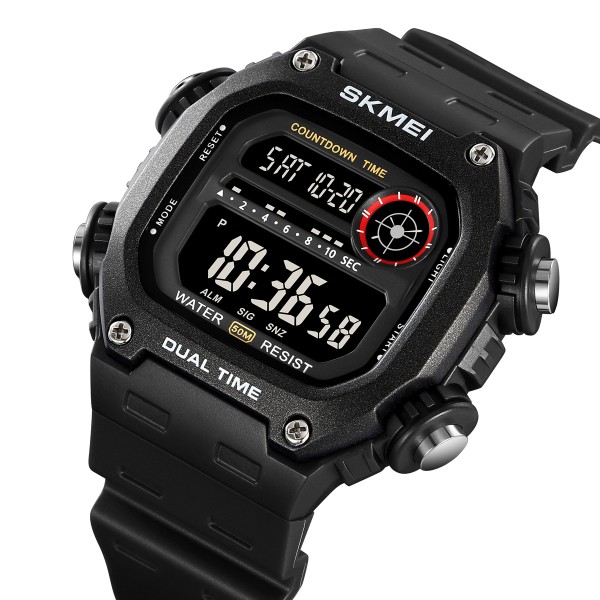 Годинник наручний Skmei 2126BKBK Black-Black