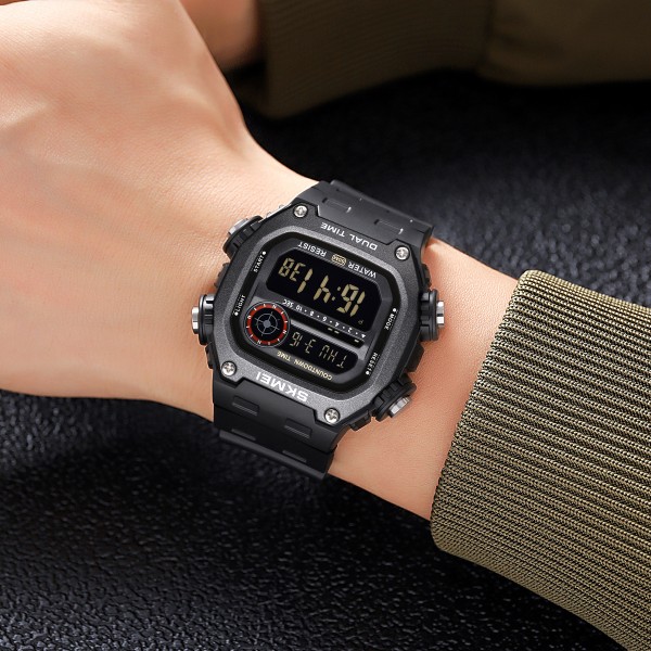 Годинник наручний Skmei 2126BKBK Black-Black