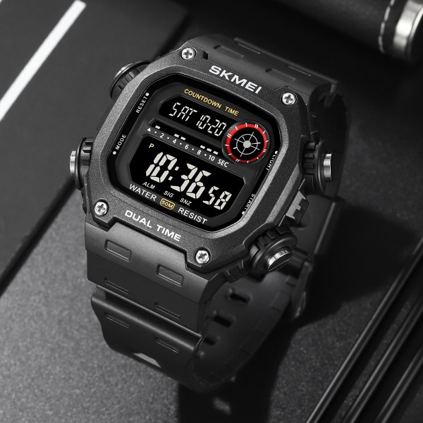 Годинник наручний Skmei 2126BKBK Black-Black