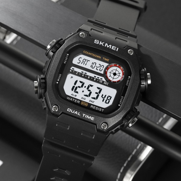 Годинник наручний Skmei 2126BKWT Black-White