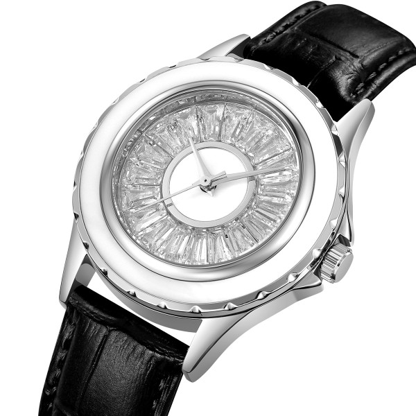 Годинник наручний Skmei 2172SIBK Silver-Black