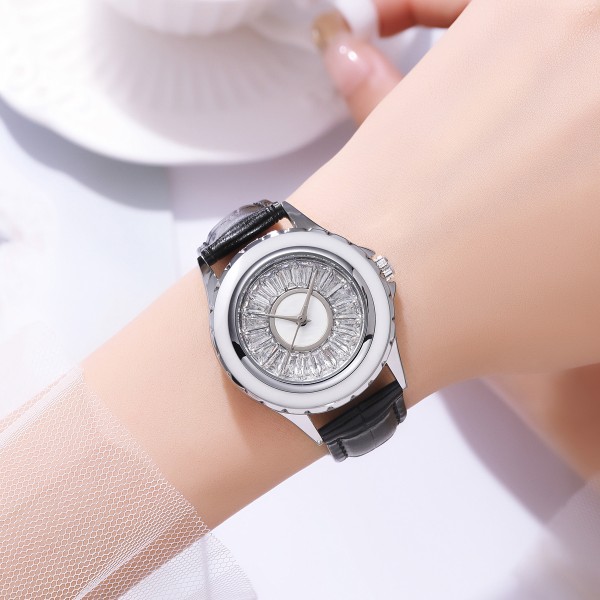Годинник наручний Skmei 2172SIBK Silver-Black