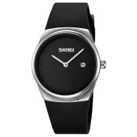 Годинник наручний Skmei 2177SIBK Silver-Black