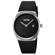Годинник наручний Skmei 2177SIBK Silver-Black