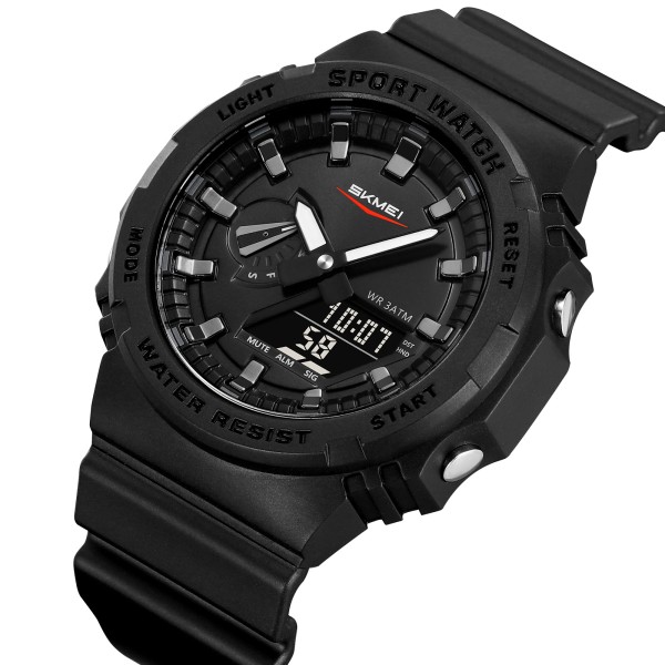 Годинник наручний Skmei 2351BKBK Black-Black