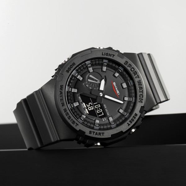 Годинник наручний Skmei 2351BKBK Black-Black