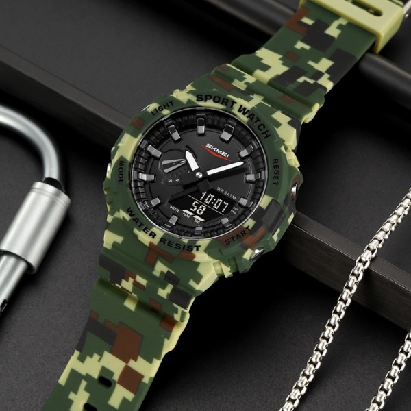 Годинник наручний Skmei 2351CMGN Camo Green
