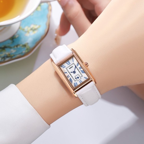 Годинник наручний Skmei 2297RGWT Rose Gold-White