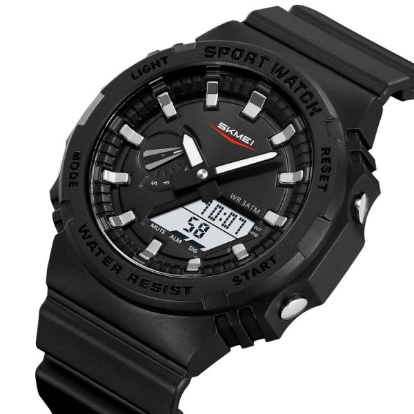 Годинник наручний Skmei 2351BKWT Black-White