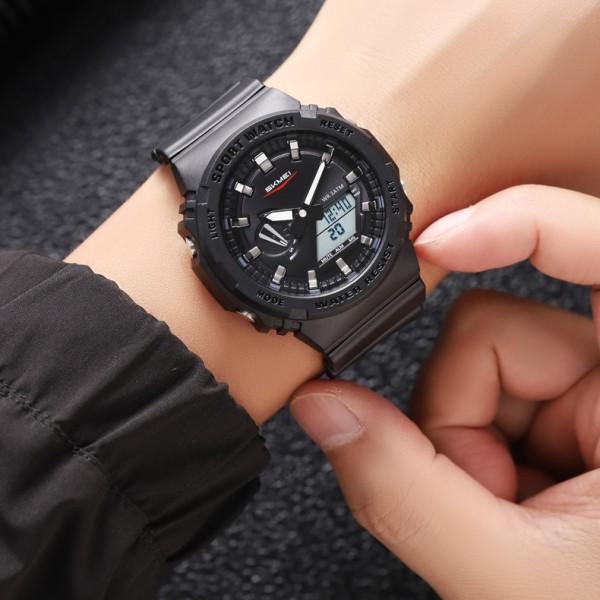 Годинник наручний Skmei 2351BKWT Black-White