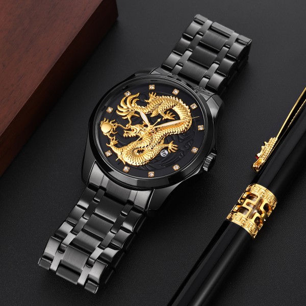 Годинник наручний Skmei 9193BKBK Black-Black
